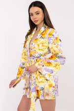 Italy Moda Floral Blazer & Shorts Co-Ord Set