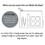 Lorton' Makeup Bag - Smoke