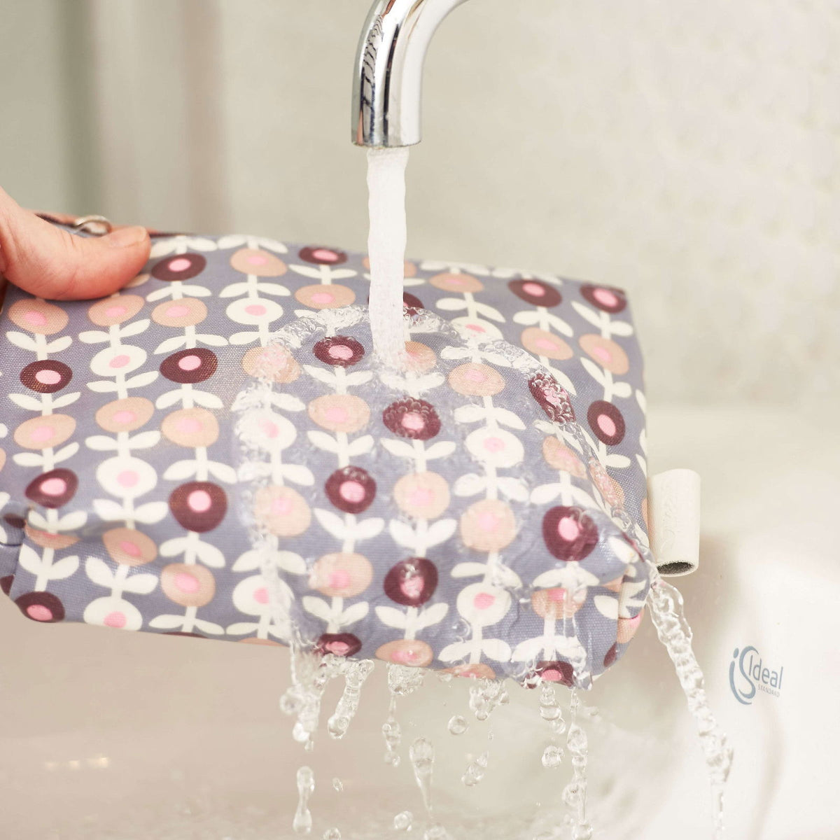 Lorton' Makeup Bag - Smoke