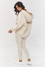 Makadamia 3-in-1 Loungewear Set with Sweatshirt, Top, and Leggings