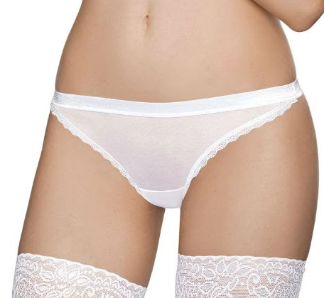 Roza Malani White Thong