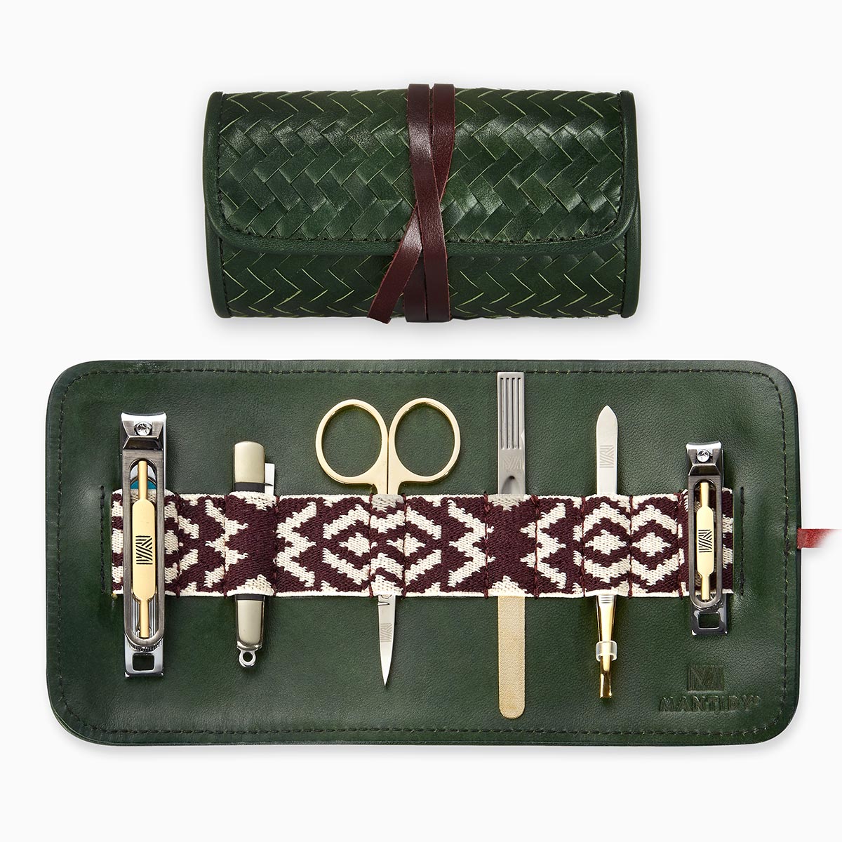 Mantidy® Herringbone Grooming Roll, Racing Green