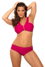 Marko Bardot Push-Up Two-Piece Bikini Set with Jeweled Decoration