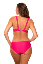 Marko Bardot Push-Up Two-Piece Bikini Set with Jeweled Decoration