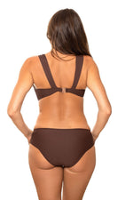Marko Bardot Push-Up Two-Piece Bikini Set with Jeweled Decoration