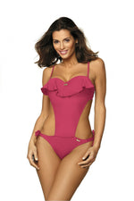 Marko Cuban-Style Push-Up One-Piece Monokini with Brazilian Back