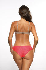 Marko Elegant Push-Up Bardot Bikini Set with Brazilian Panties