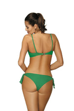 Marko Two-Piece Ruffled Push-Up Brazilian Bikini Set