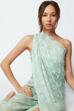 Shinjuku Lanes Matera Bamboo Sarong & Scarf Mint Green