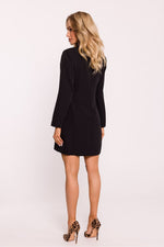 Moe Jacket-Style Daydress with Gold Buttons and Collar