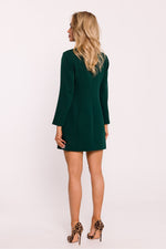 Moe Jacket-Style Daydress with Gold Buttons and Collar