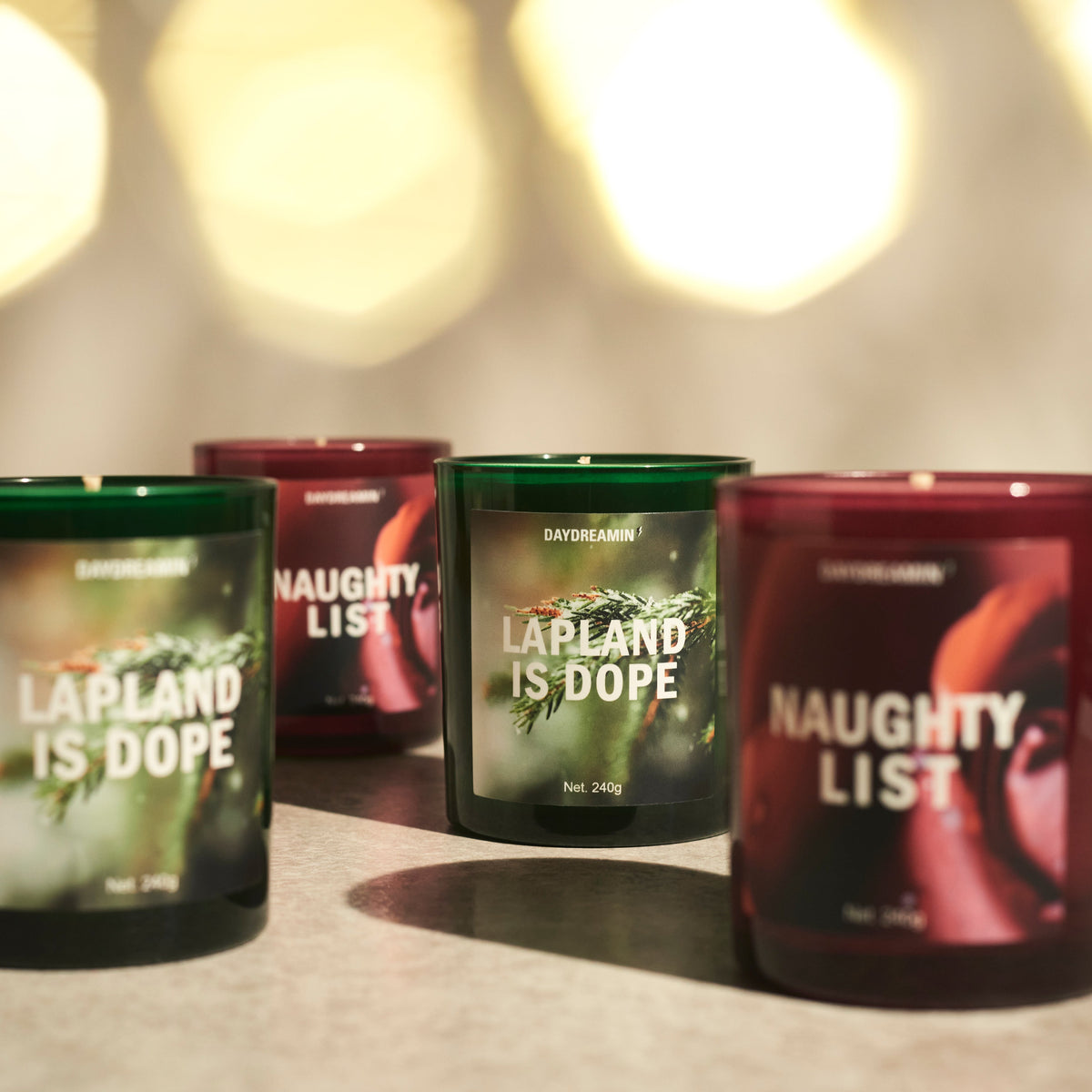 DAYDREAMIN' Naughty List Christmas Scented Candle 240g