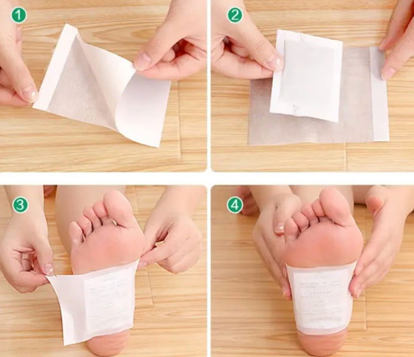 The Essence of Nature Night Detox Foot Patches