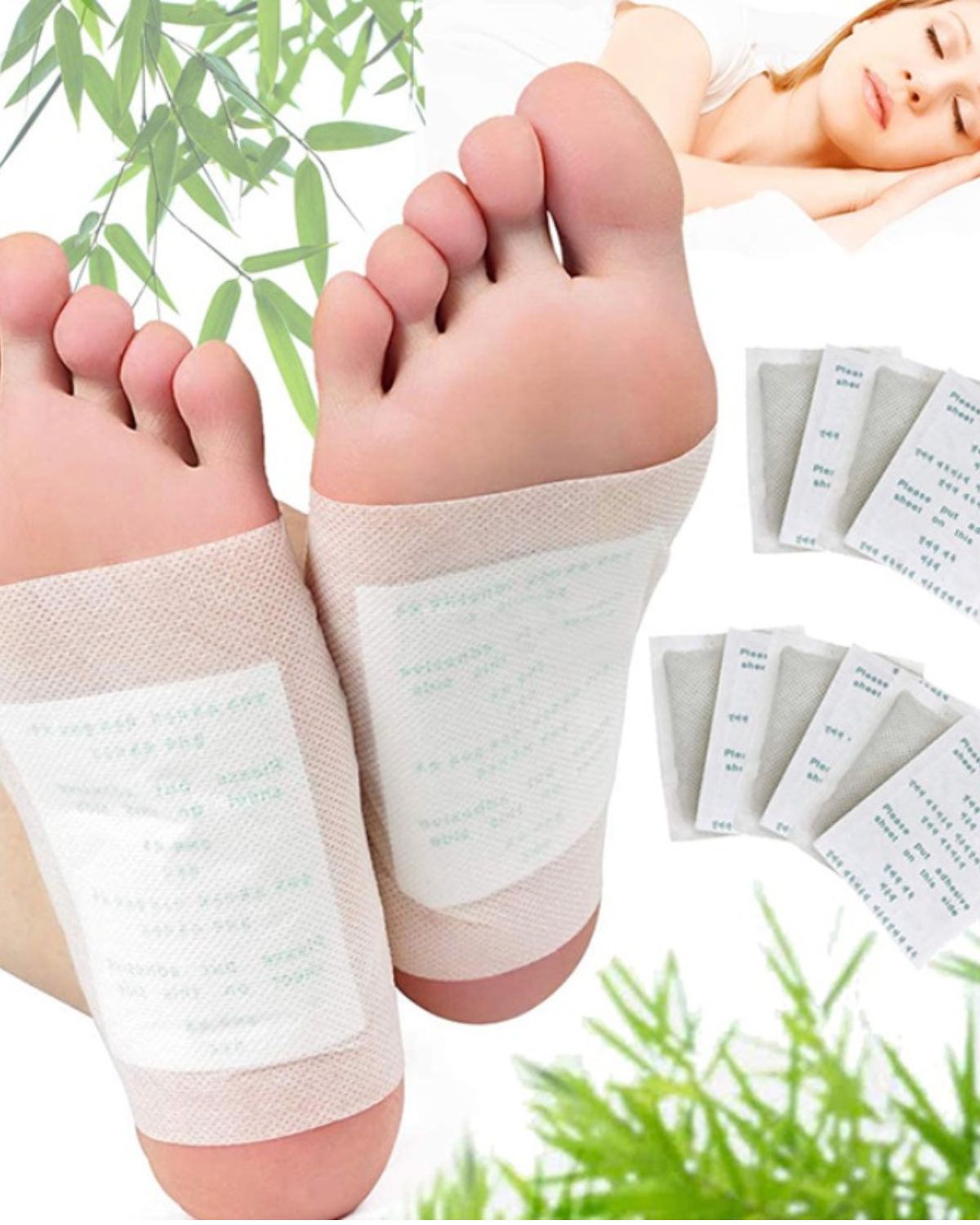 The Essence of Nature Night Detox Foot Patches