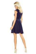 Numoco Marta Lace Flared Dress
