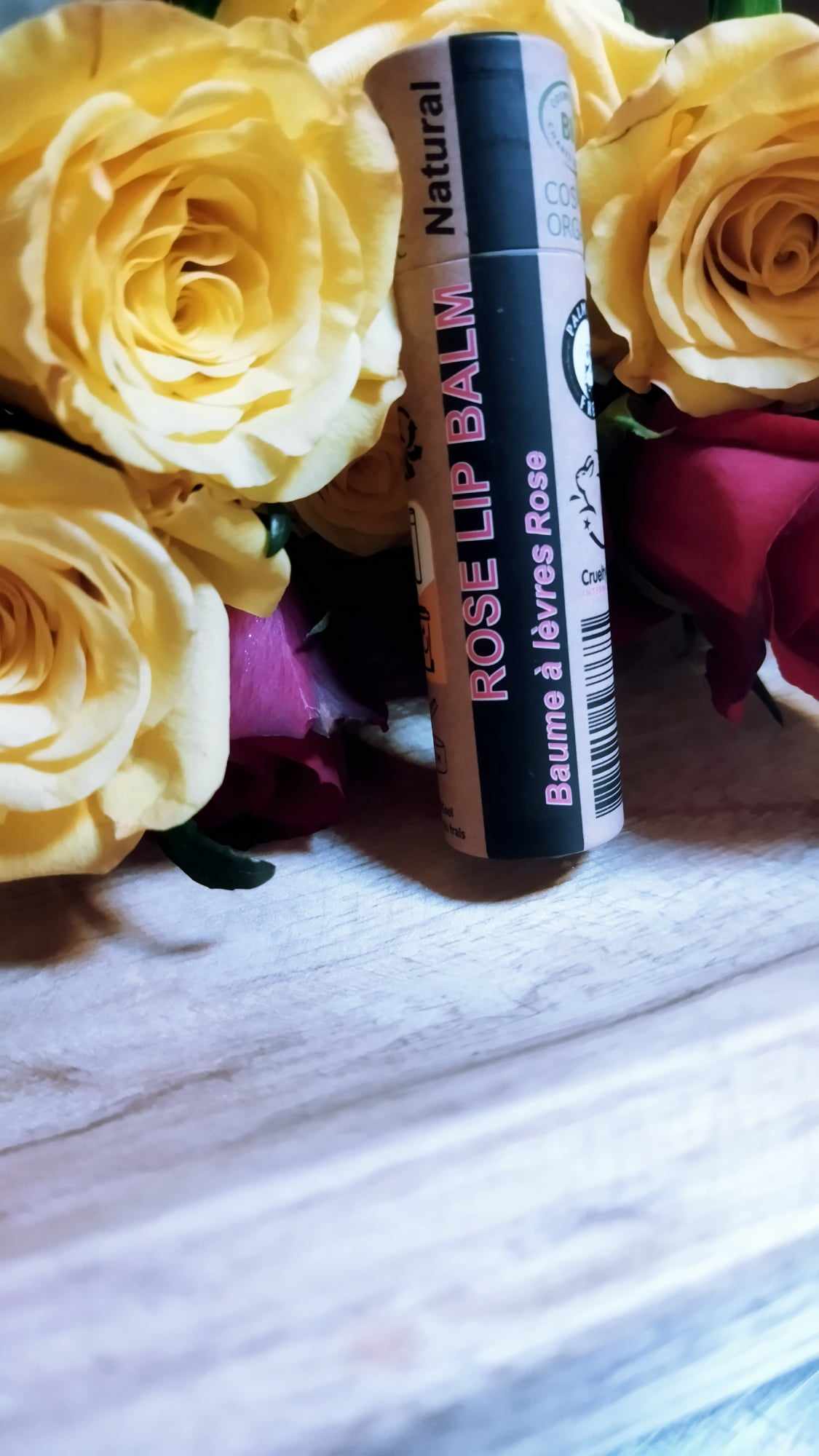 Earth Sense Organics Rose Lip Balm 15ml