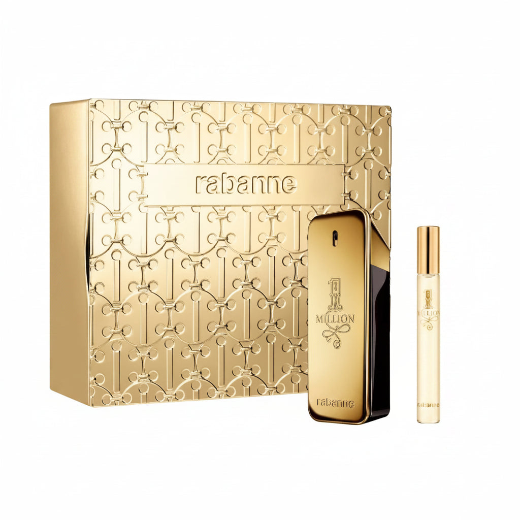 Paco Rabanne 1 Million Gift Set for Men | 100ml EDT & 10ml Travel Spray