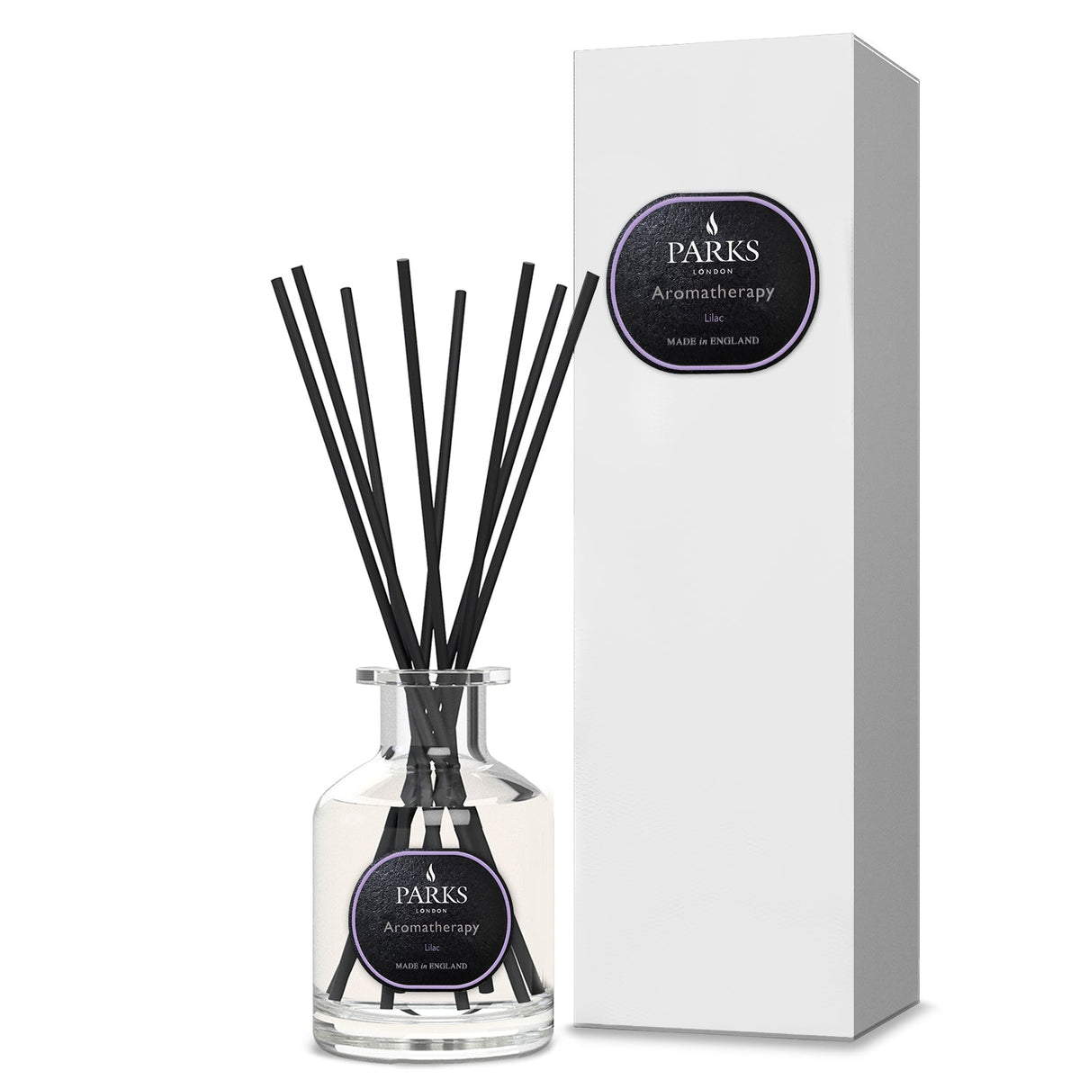 Parks London Aromatherapy Collection Lilac Luxury Reed Diffuser 100ml Default Title