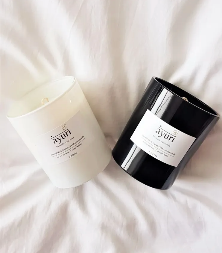 Ayuri Praṇa Candle प्राण (patchouli, ylang-ylang) 240g