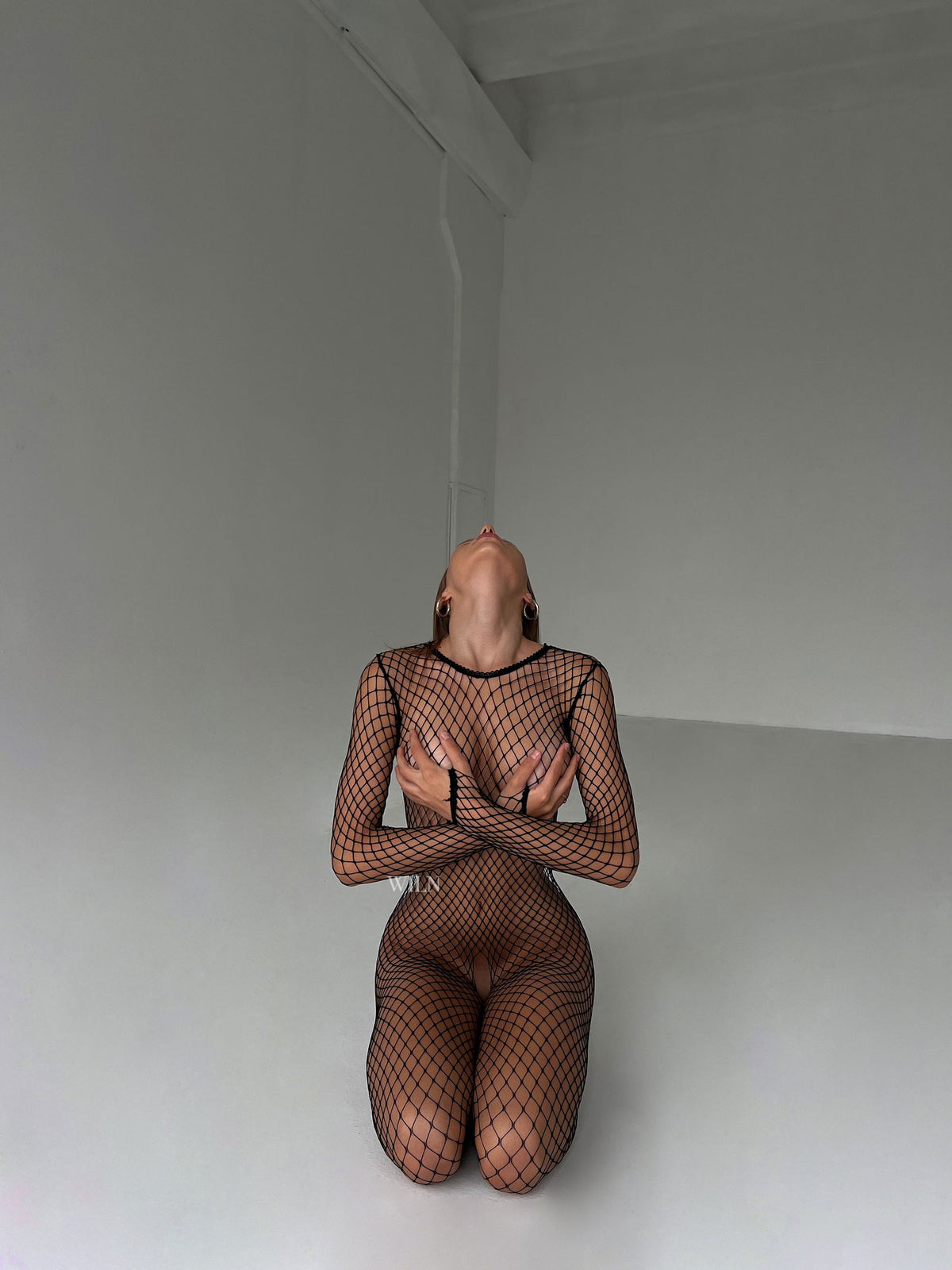 PREY Fishnet One Size Full Bodystocking