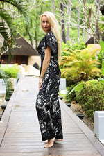 Kalimo Alicuda Floral Silk Satin Pyjamas