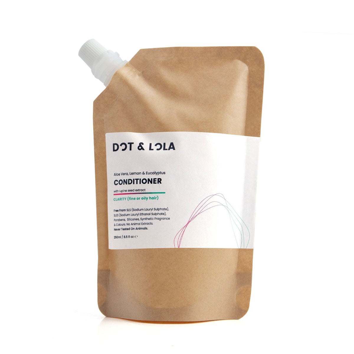 Dot & Lola Refill Pouch 250ml Clarity Conditioner