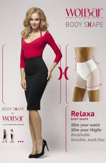 Wolbar Relaxa Black Shapewear Shorts