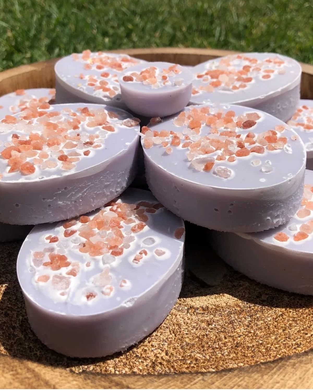 Orka Naturals Relaxing Lavender Soap with Pink Himalayan Salt 70g