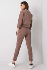 Relevance Women’s Tracksuit Set with ‘Fact’ Slogan