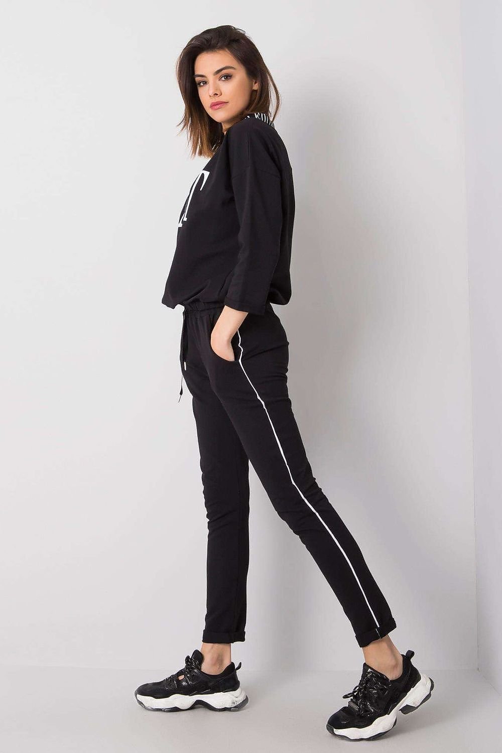 Relevance Women’s Tracksuit Set with ‘Fact’ Slogan