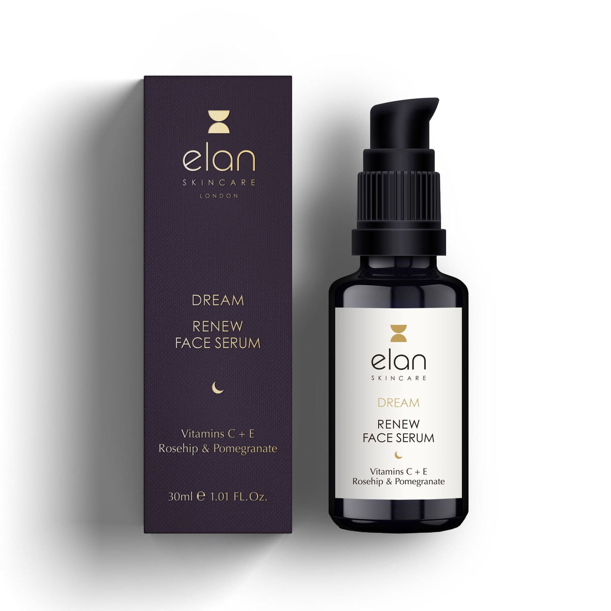 Elan Skincare Dream Renew Face Serum Vitamin C + E + Pomegranate