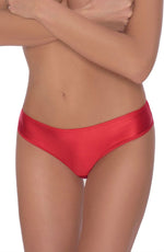 Roza Ali Floral Lace Briefs Red