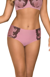 Roza Caryca Lace Briefs Pink