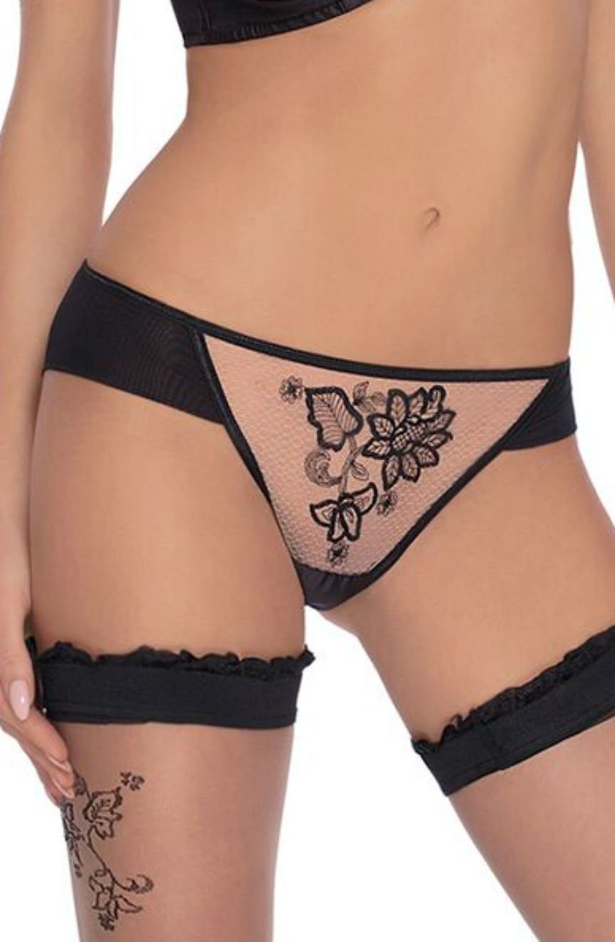 Roza Mehendi Briefs Black
