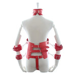 Ladies Leather Chest Corset Harness | Adjustable Waist Belt & Side Buckles