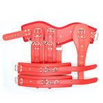 Ladies Leather Chest Corset Harness | Adjustable Waist Belt & Side Buckles