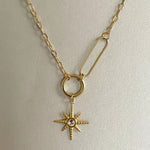 Sahara Luxe 18k Gold Plated Double Layer Necklace