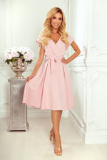 Numoco Scarlett Flared Cocktail Dress