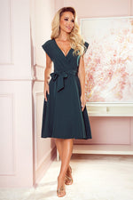 Numoco Scarlett Flared Cocktail Dress