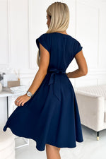 Numoco Scarlett Flared Cocktail Dress