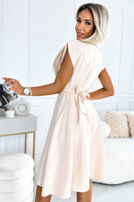 Numoco Scarlett Flared Cocktail Dress