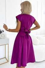 Numoco Scarlett Flared Cocktail Dress