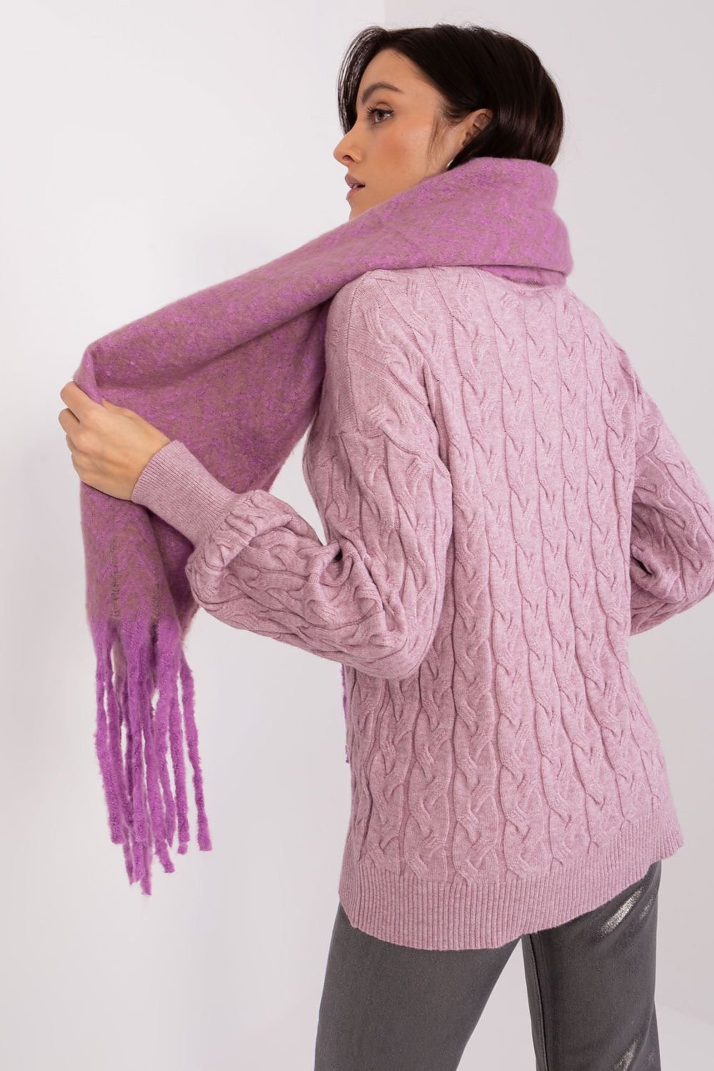 AT Geometric Shawl Scarf