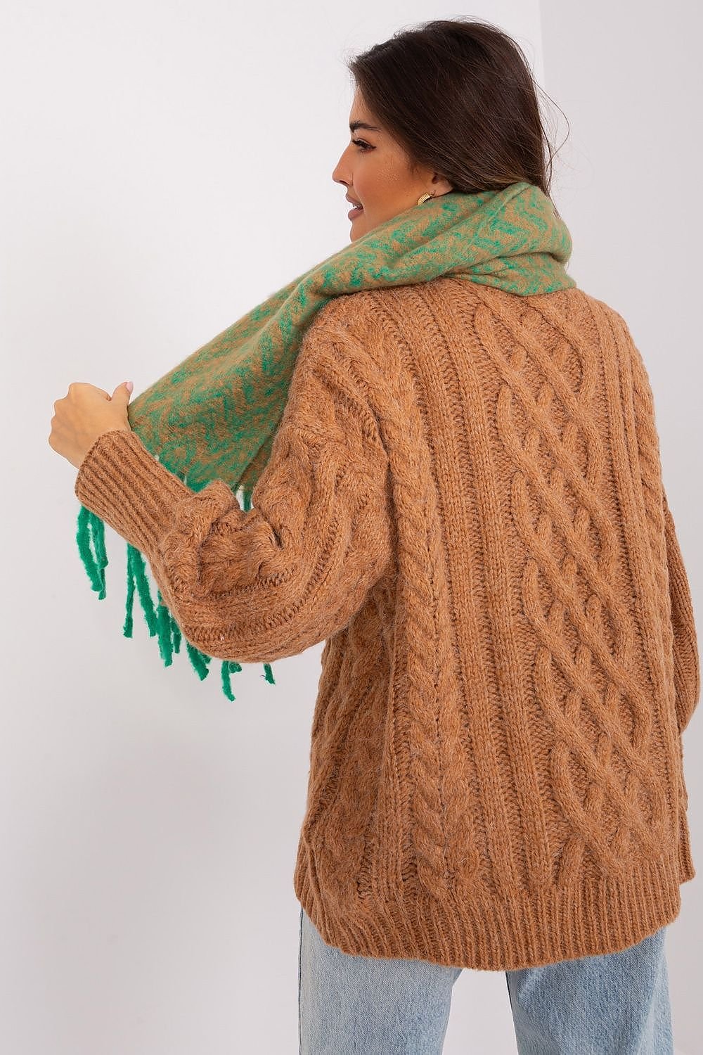 AT Geometric Shawl Scarf