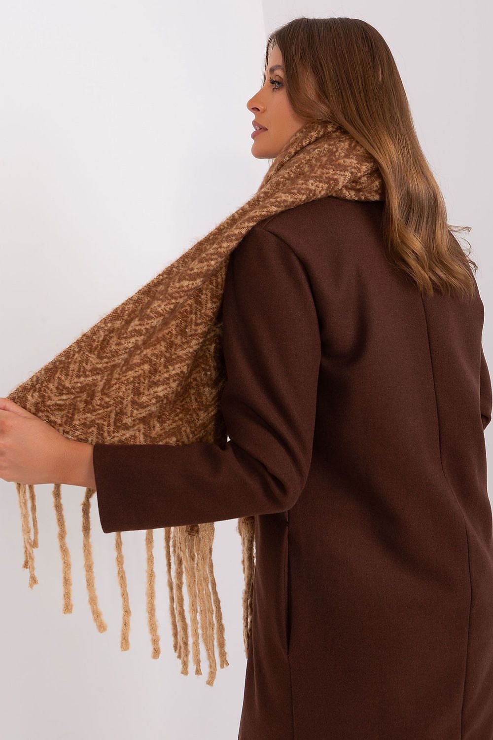 AT Geometric Shawl Scarf