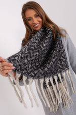 AT Geometric Shawl Scarf