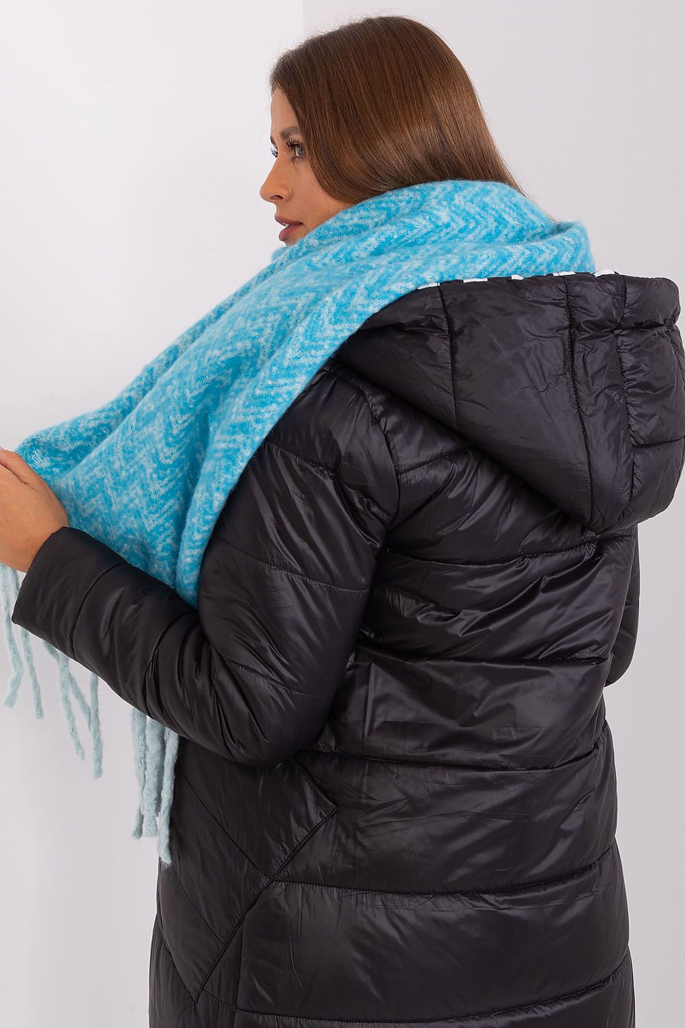 AT Geometric Shawl Scarf