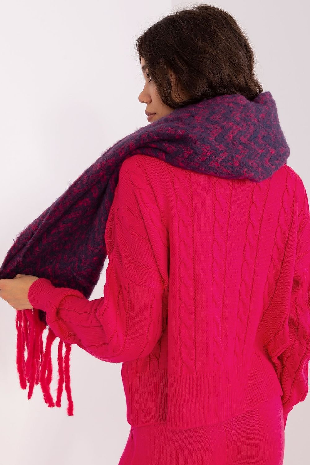 AT Geometric Shawl Scarf