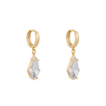 Ballinger Shine Bright Rhombus Drop Earrings Gold
