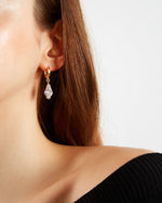 Ballinger Shine Bright Rhombus Drop Earrings Gold